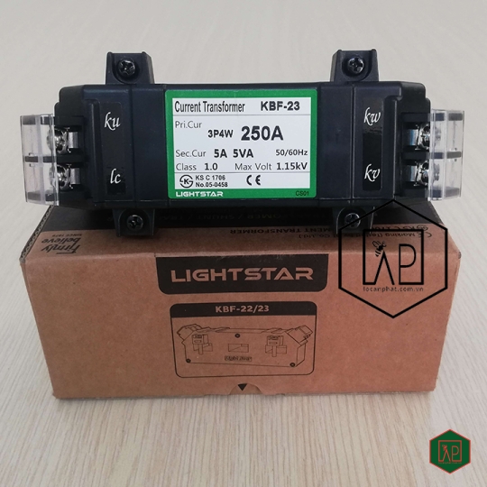 KBF-23-250A - BIẾN DÒNG ĐO LƯỜNG 3 PHA LIGHTSTAR