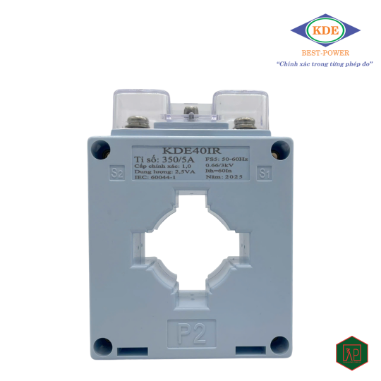 Biến Dòng Đo Lường Vuông  KDE40IR-350/5A, 2.5.VA