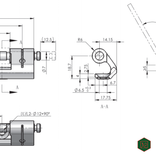 BẢN LỀ CL201-9 - SHENGJIU