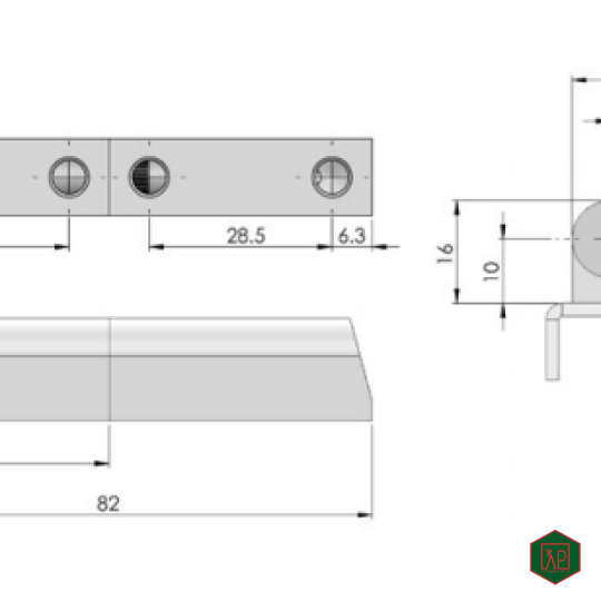 BẢN LỀ INOX CL204-3K - SHENGJIU 