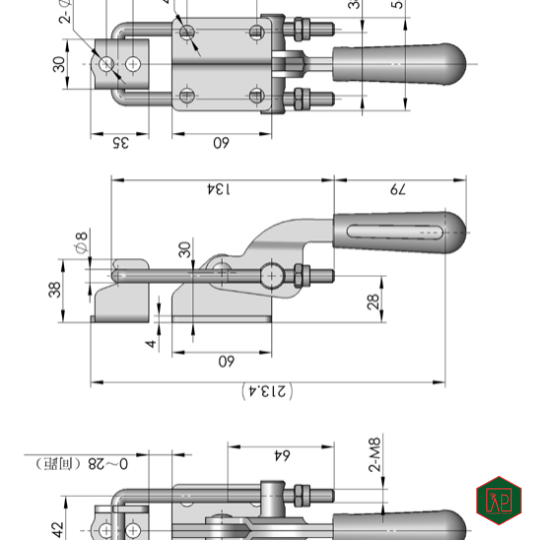 KHÓA TỦ ĐIỆN DK603-3- SHENGJIU