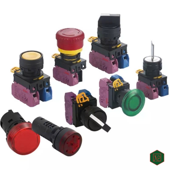 Công tắc nút tiêu chuẩn dòng AL- MIBBO