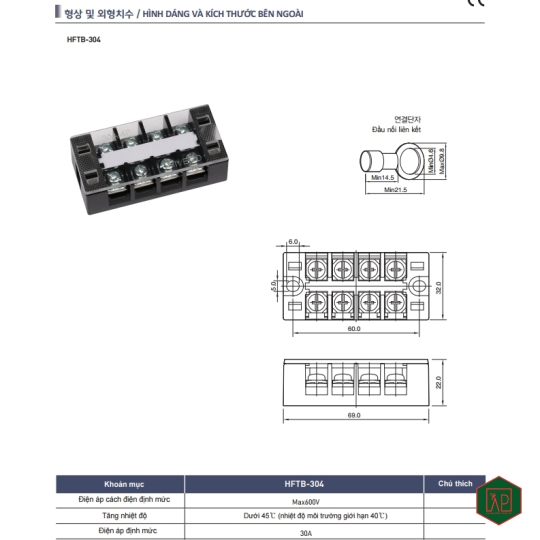 THANH DOMINO 30A 4P 