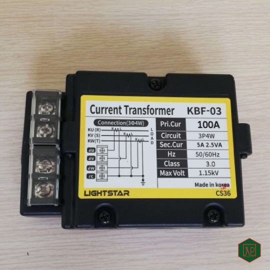 KBF-03-100A - BIẾN DÒNG ĐO LƯỜNG 3 PHA LIGHTSTAR