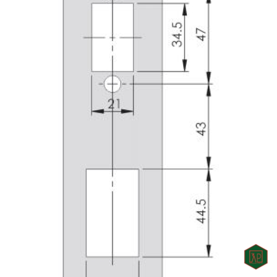 KHÓA TỦ ĐIỆN MS828-8 - SHENGJIU