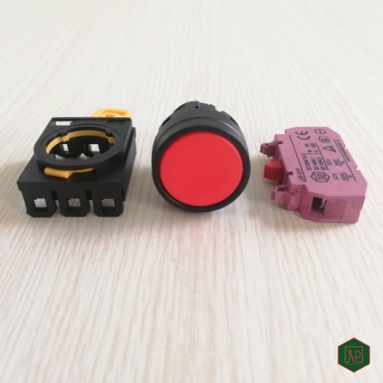 NÚT NHẤN NHẢ 1NC Ø22 24VDC, 220VAC - MÀU