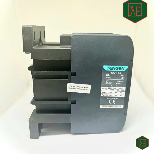 Công tắc tơ (Contactor) AC dòng TGC1-65  - Tengen