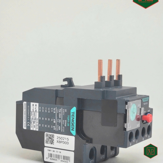 Rơ le (RELAY) quá tải nhiệt dòng TGR1-95 - Tengen  